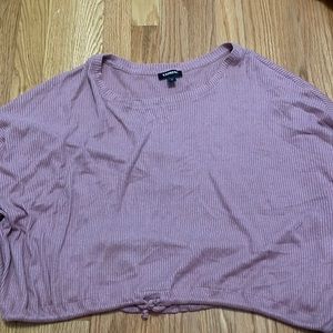Express cropped sweater